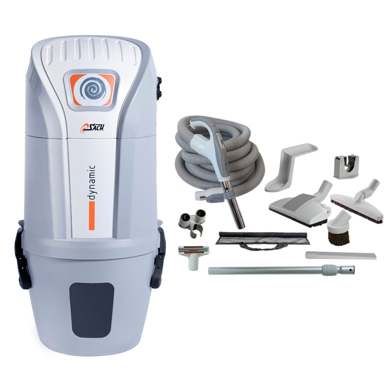 sach-vac-dynamic-schlauch-set Zentralstaubsauger VAC Dynamic 1.8 + Schlauch-Set