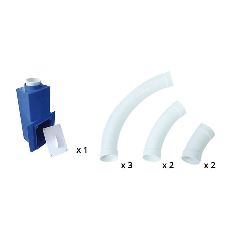 Hide-a-Hose Einbau-Set